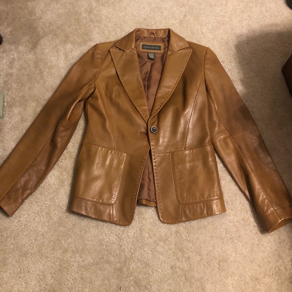 Genuine leather jacket